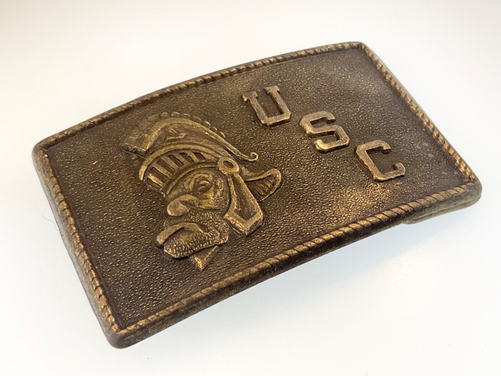 VINTAGE USC BELT BUCKLE Trojans UNIVERSITY of SOU… - image 2