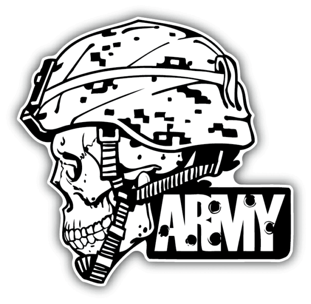 USA Army Military Car Bumper Sticker Decal - ''SIZES