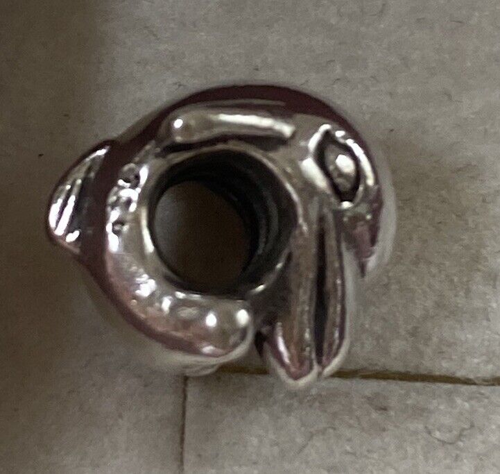 Pandora Sterling Silver Retired Dolphin  Charm Hm… - image 6