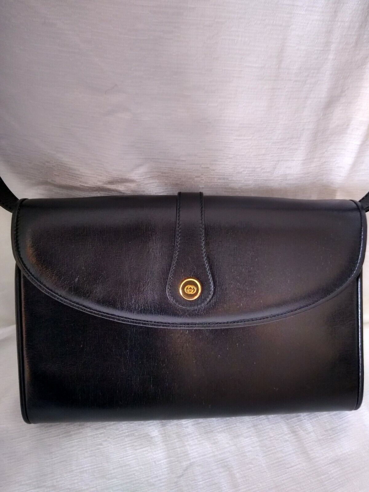 Gucci Black Leather Bag - image 2