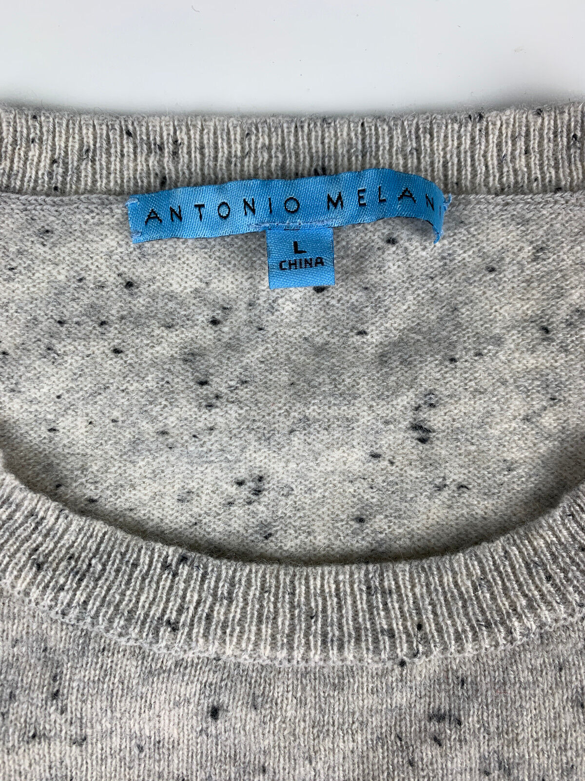 Antonio Melani 100% Cashmere Sweater Grey Women's… - image 3