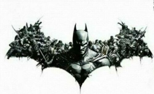 Batman Logo Dark Knight DC Hero Temporary Tattoos Sticker Women Men  Waterproof | eBay