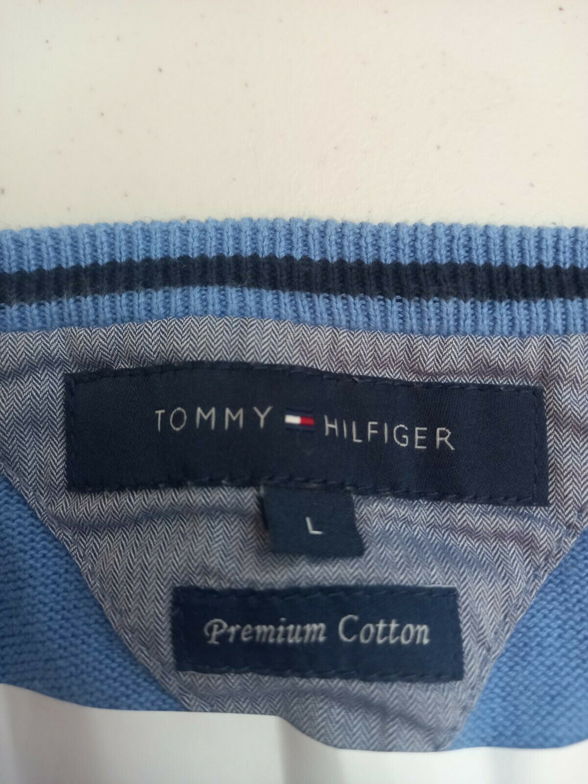 Tommy Hilfiger premium cotton blue 100% cotton Ju… - image 5