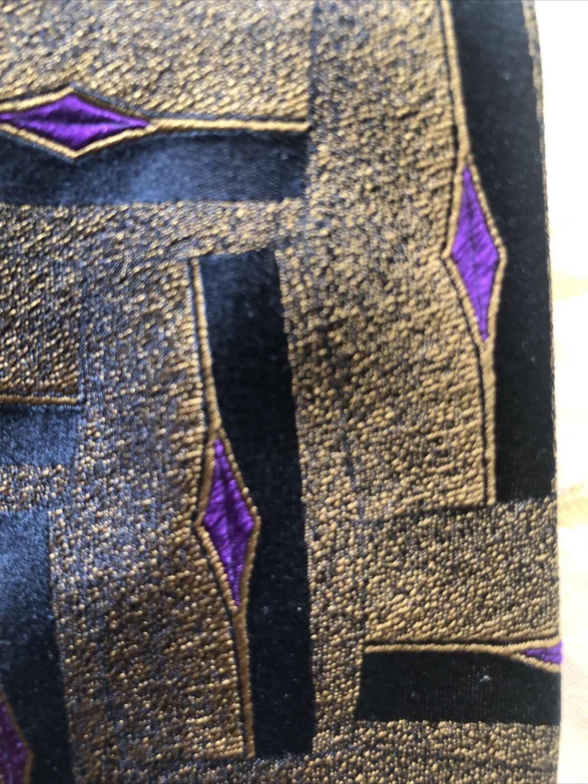 Original Gianni Versace 90’s Geometric Silk Tie, … - image 8