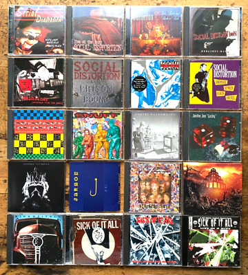 240 Punk/Metal/Rock CDs - Slayer, Smashing Pumpkins, Sparks ...