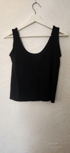 The ROW black cropped sleevelss tank top XS