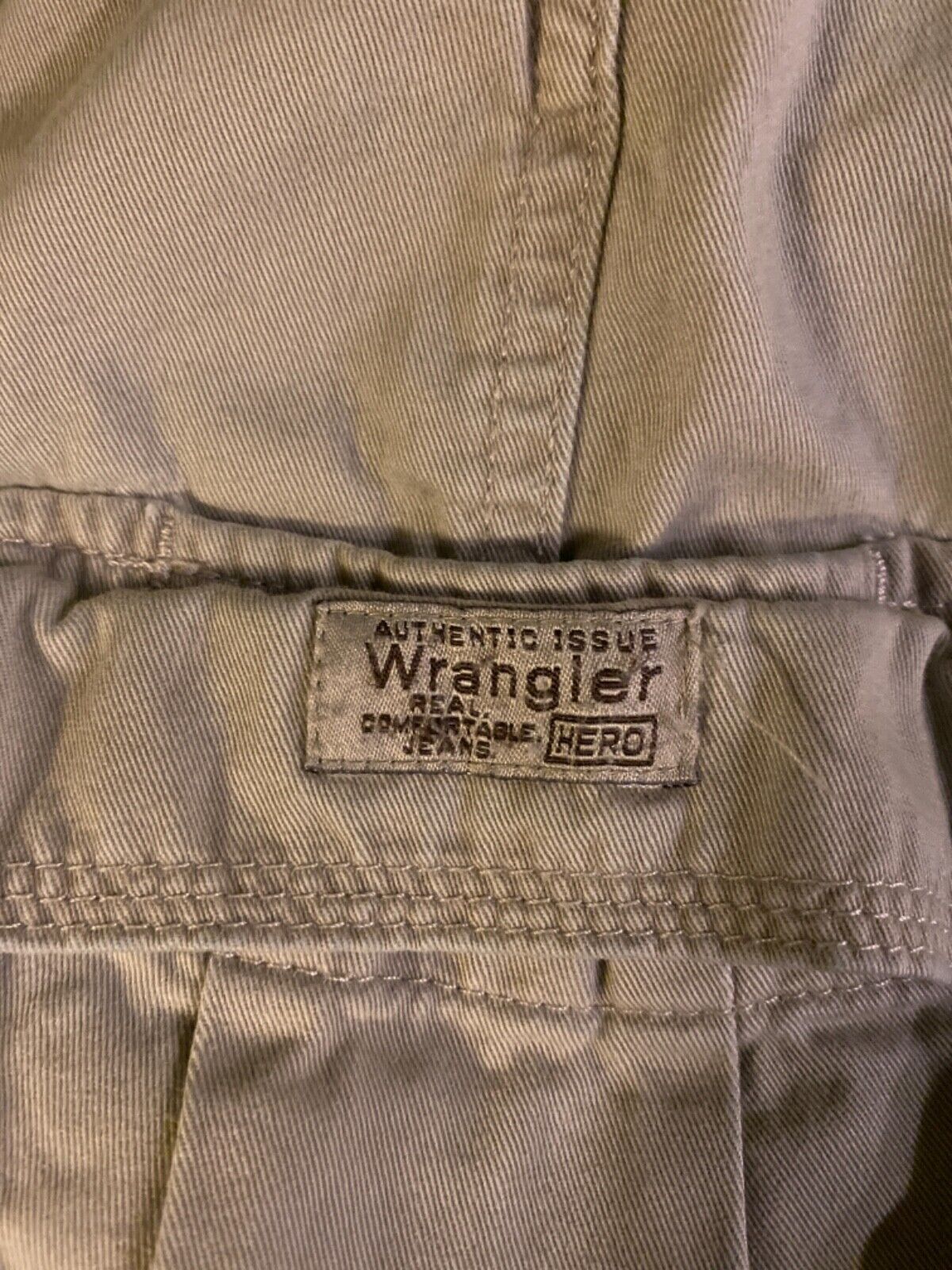 MENS VINTAGE AUTHENTIC ISSUE WRANGLER KHACKI CARG… - image 3