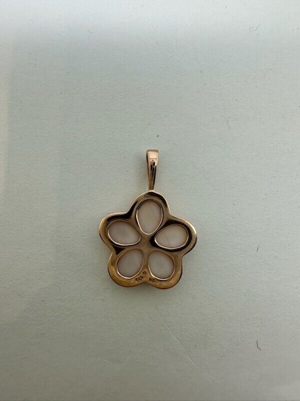 Na Hoku 14K Rose Gold Plumeria Pendant - image 2