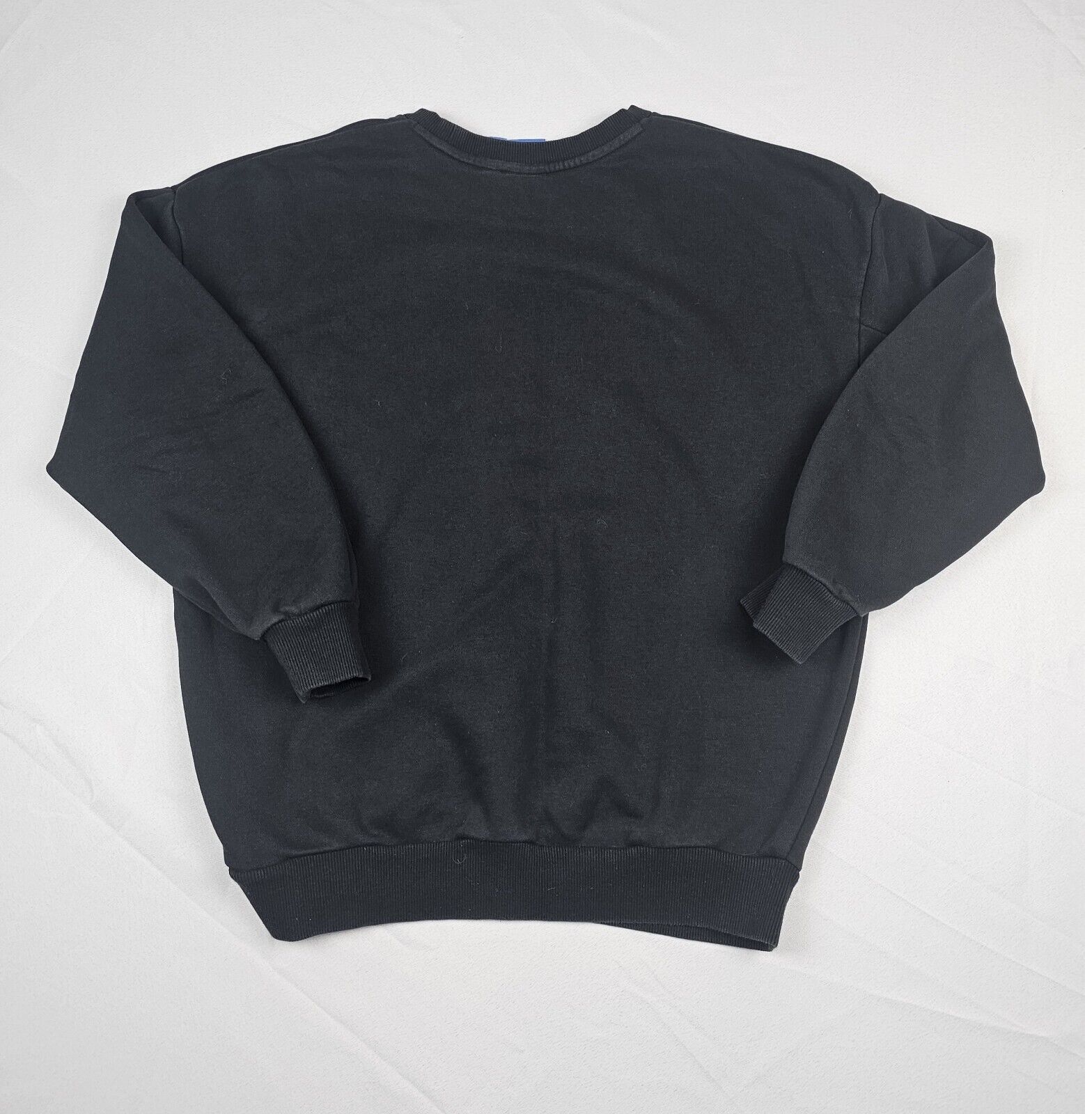 Adidas Men's Size Small Black Trefoil Crew Neck P… - image 3