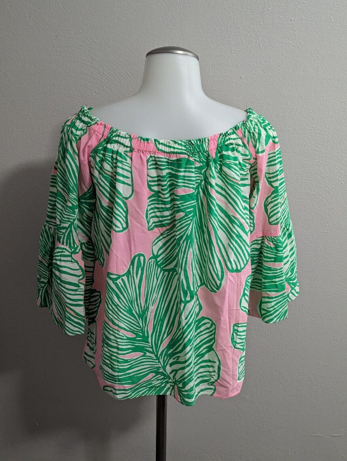 Lilly Pulitzer Nevie Off The Shoulder Top Who Let… - image 4