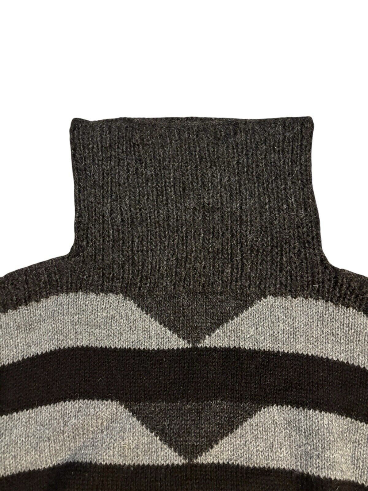 Unbranded Vintage Handmade Alpaca Wool Turtleneck… - image 2