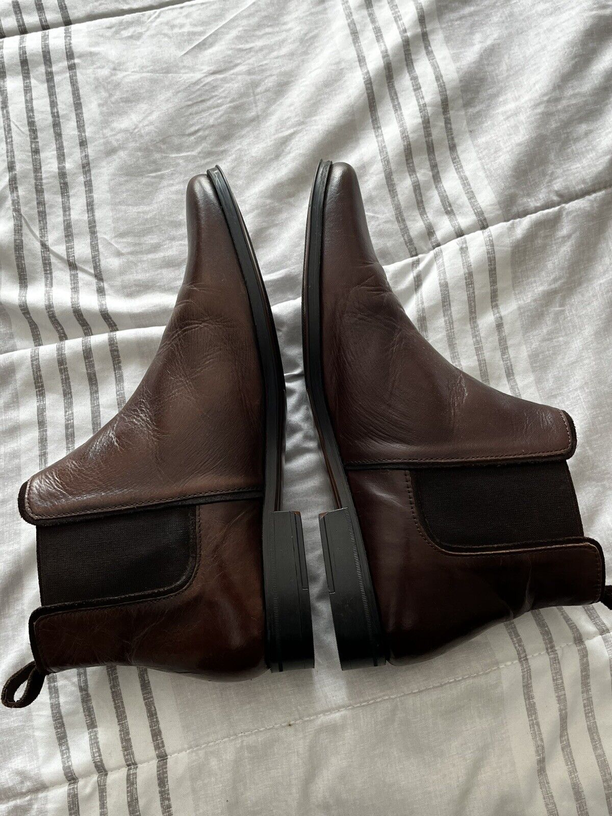 Men’s ASOS Brown Chelsea Boots US 12 UK 11 - image 6