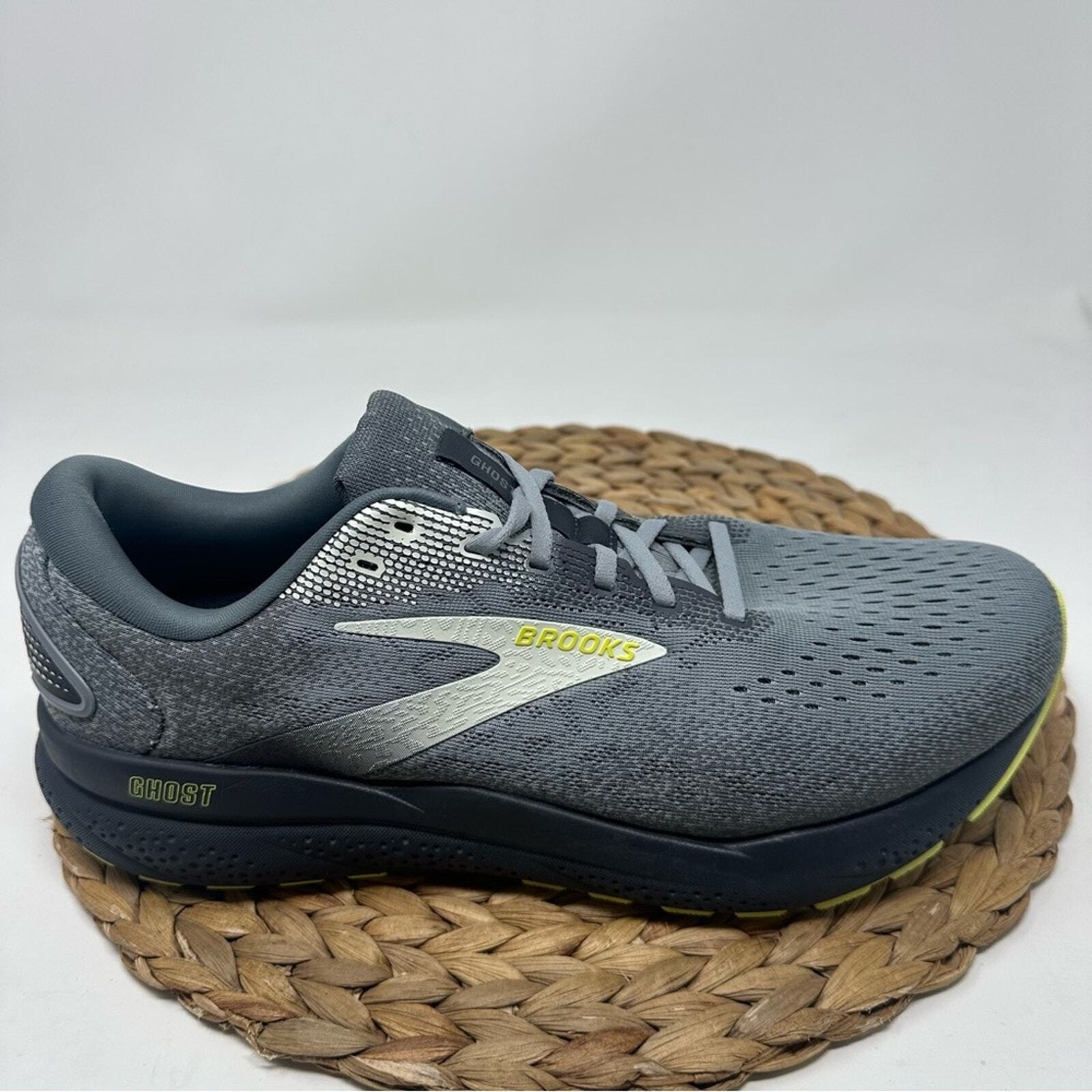 BROOKS Ghost 16 Running Shoes Primer Grey Lime Si… - image 1