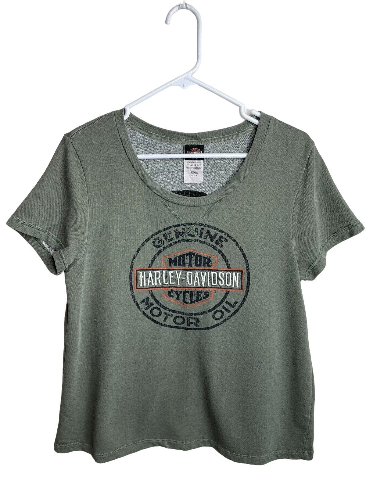 1195 Harley Davidson Motor Cycles Motor Oil Green… - image 1