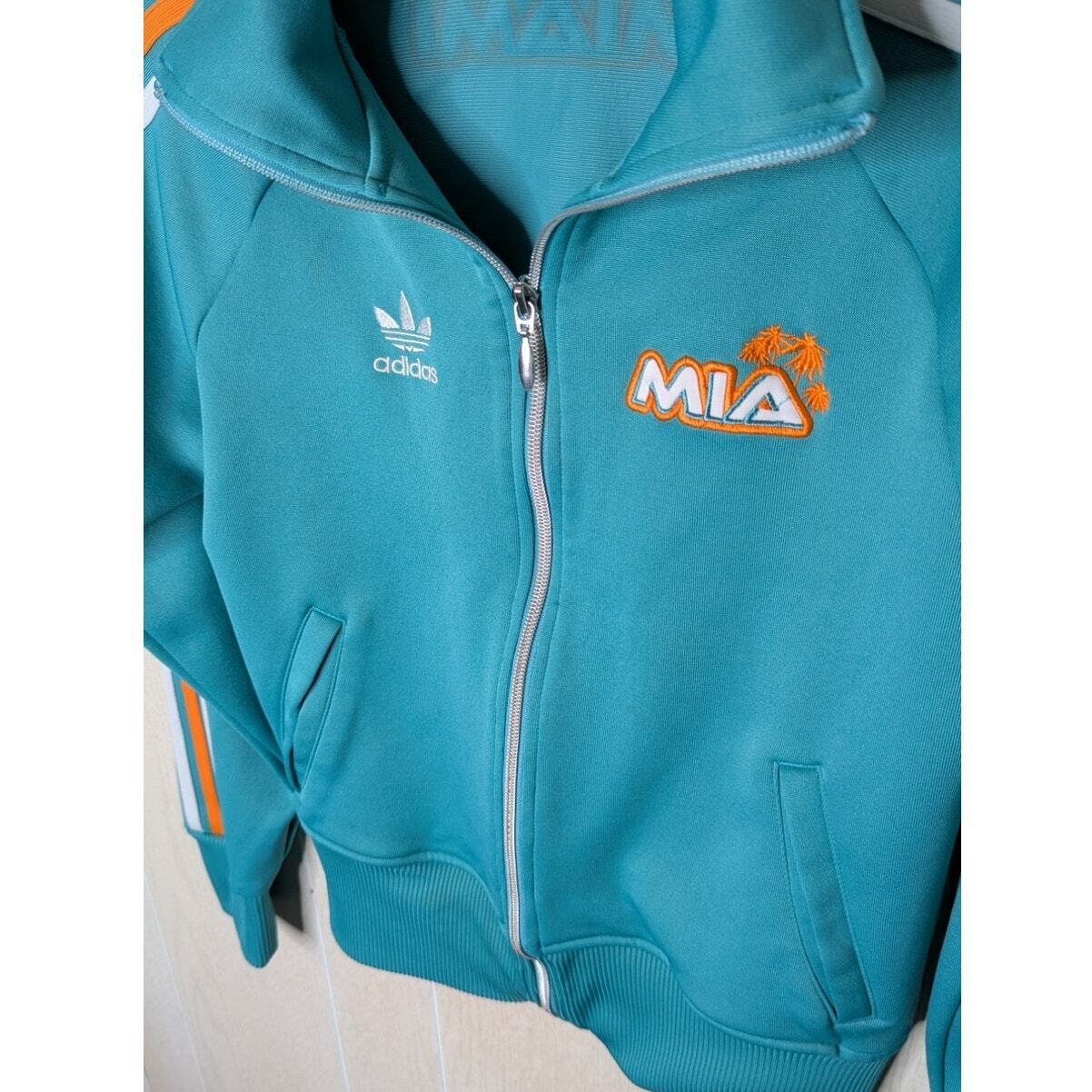 Adidas Originals Miami city scene track jacket te… - image 8