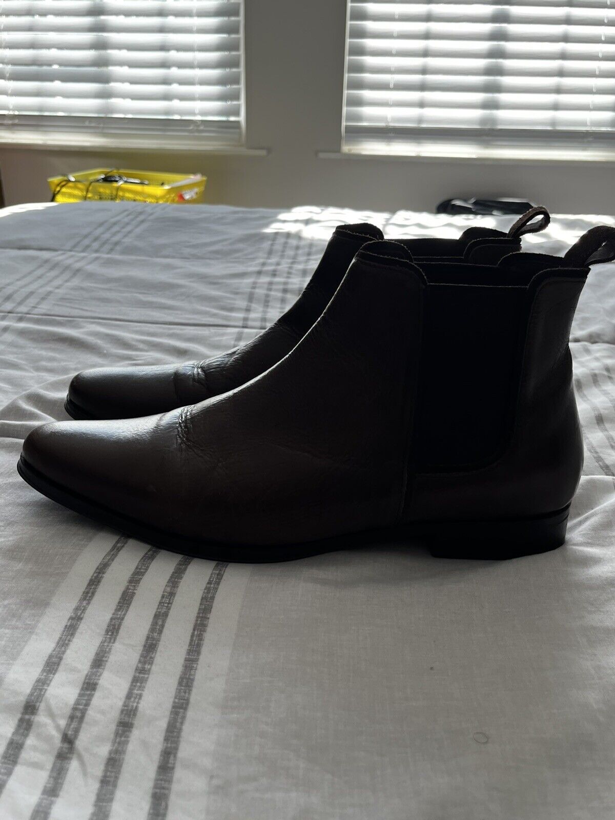 Men’s ASOS Brown Chelsea Boots US 12 UK 11 - image 1