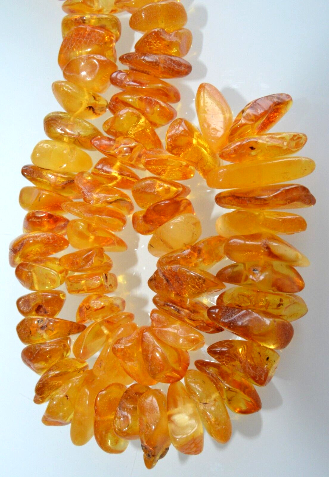 80gr RUSSIAN SOVIET BALTIC AMBER BEAD NECKLACE 琥珀… - image 5