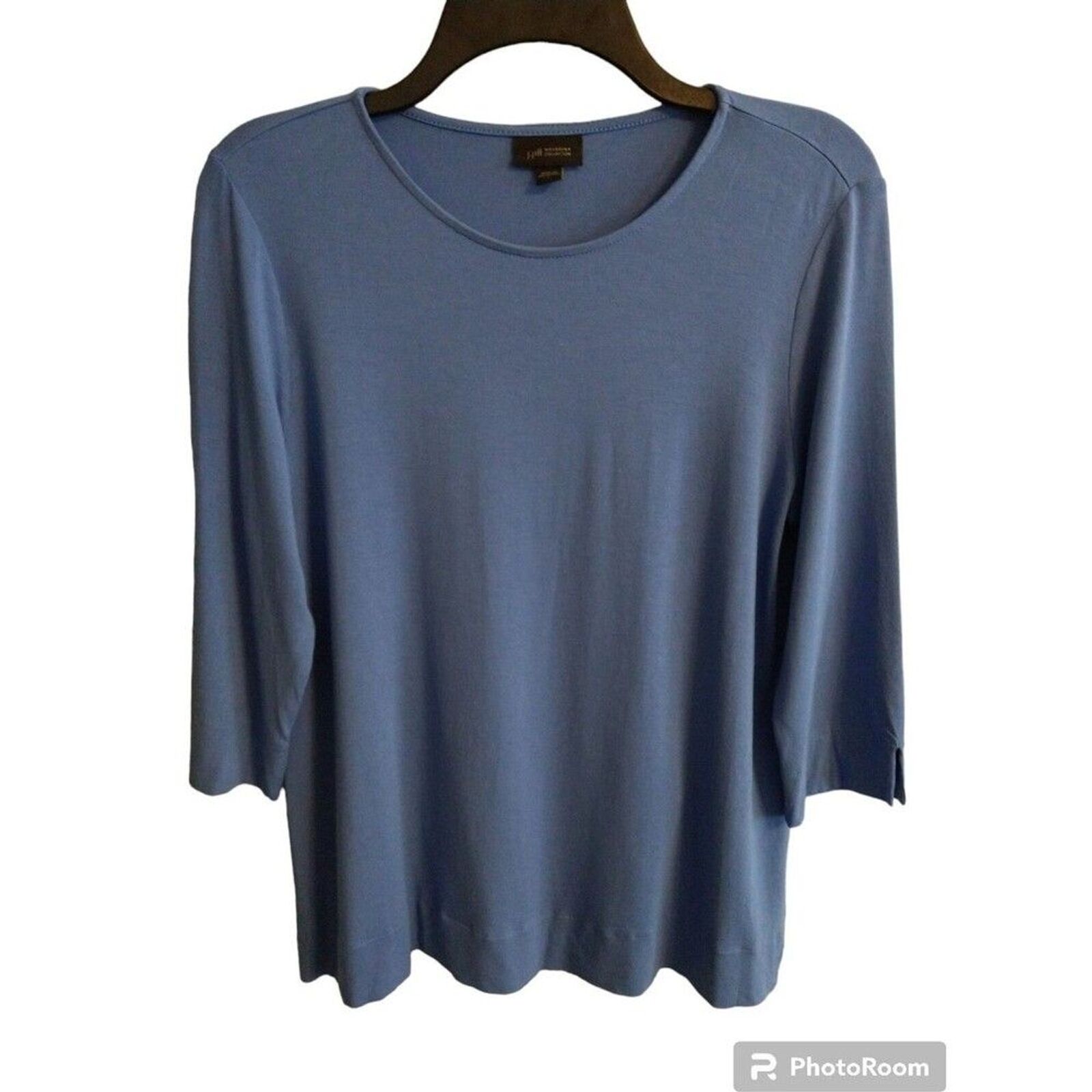 J.jill wearever collection Small blue  top - image 2