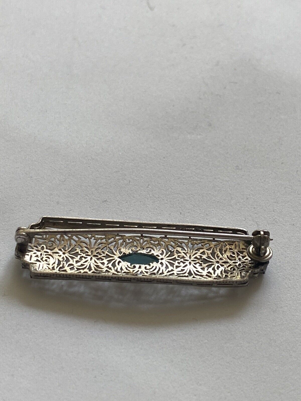 Antique Victorian Sterling Silver Brooch - image 10