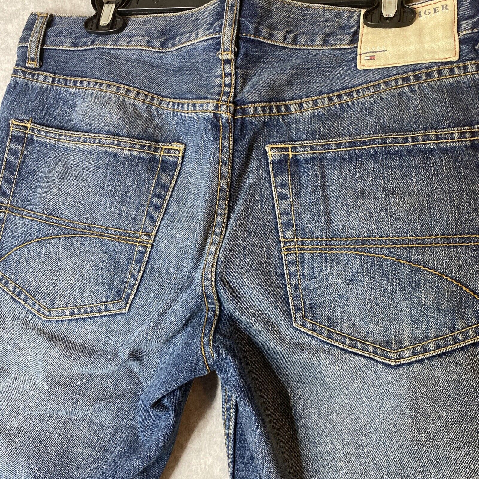 Tommy Hilfiger Premium Denim Blue Jeans Mens 32x3… - image 7