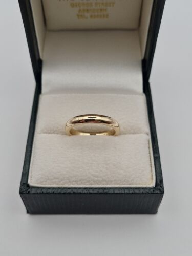 9ct Yellow Gold Wedding Ring Vintage