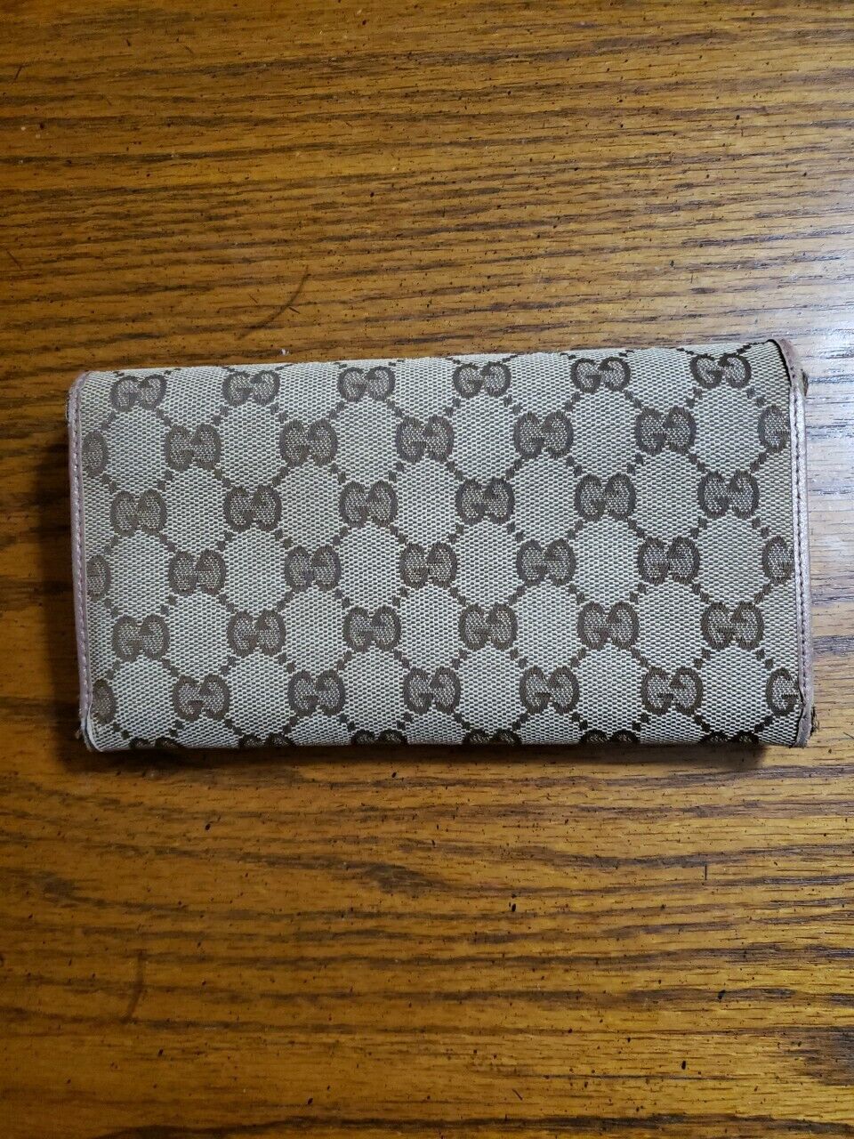 Gucci Wallet Monogram GG Beige Lovely Heart Long … - image 3