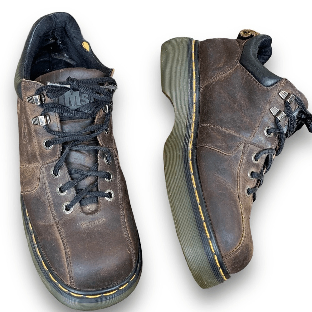 Dr. Martens VTG 8544 Rare Brown Platform Low Boot… - image 14