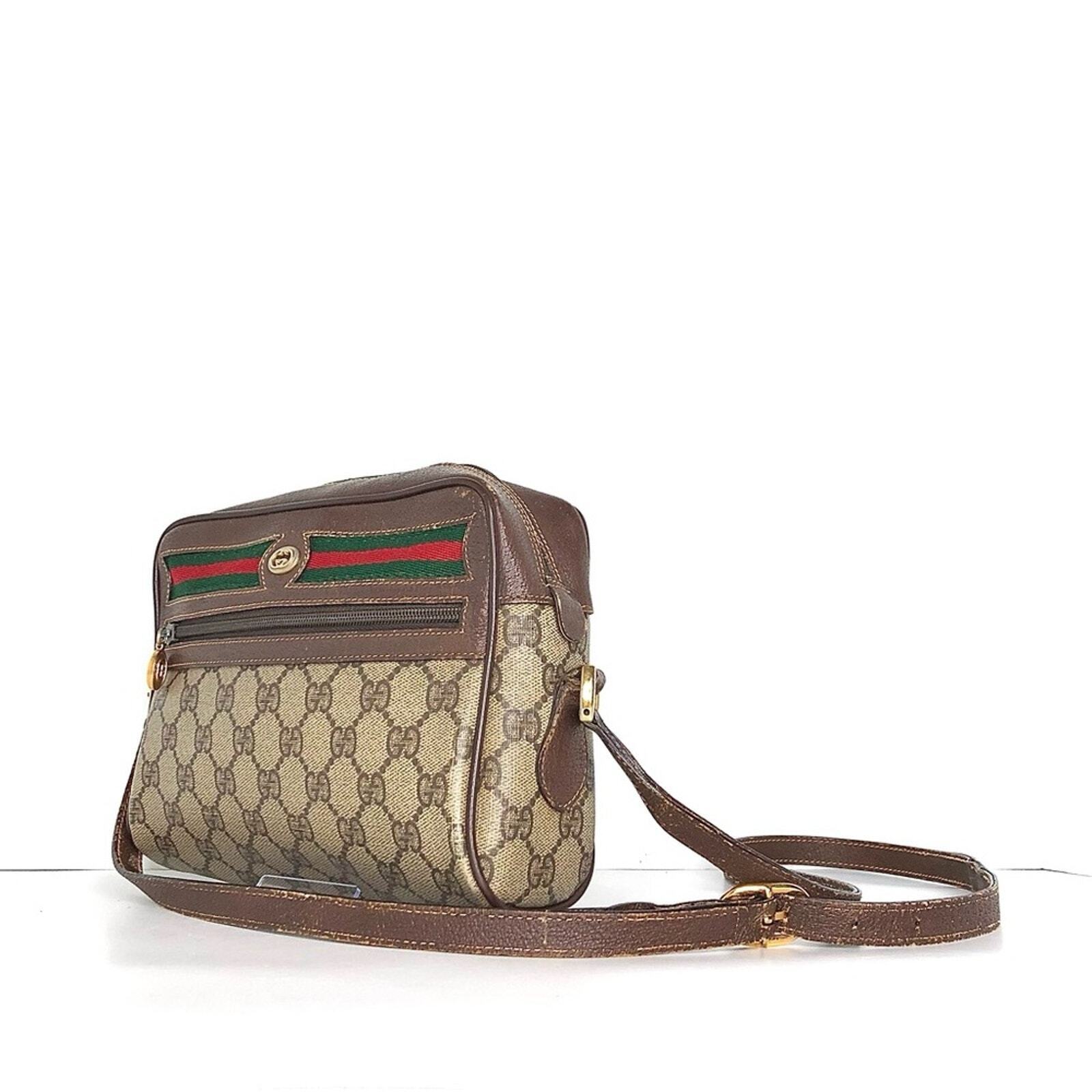 Gucci Ophidia GG Monogram Striped Supreme Small C… - image 3