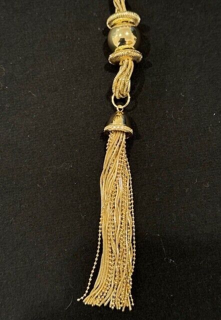 Joan Rivers Goldtone Tassle Necklace - Beautiful … - image 4