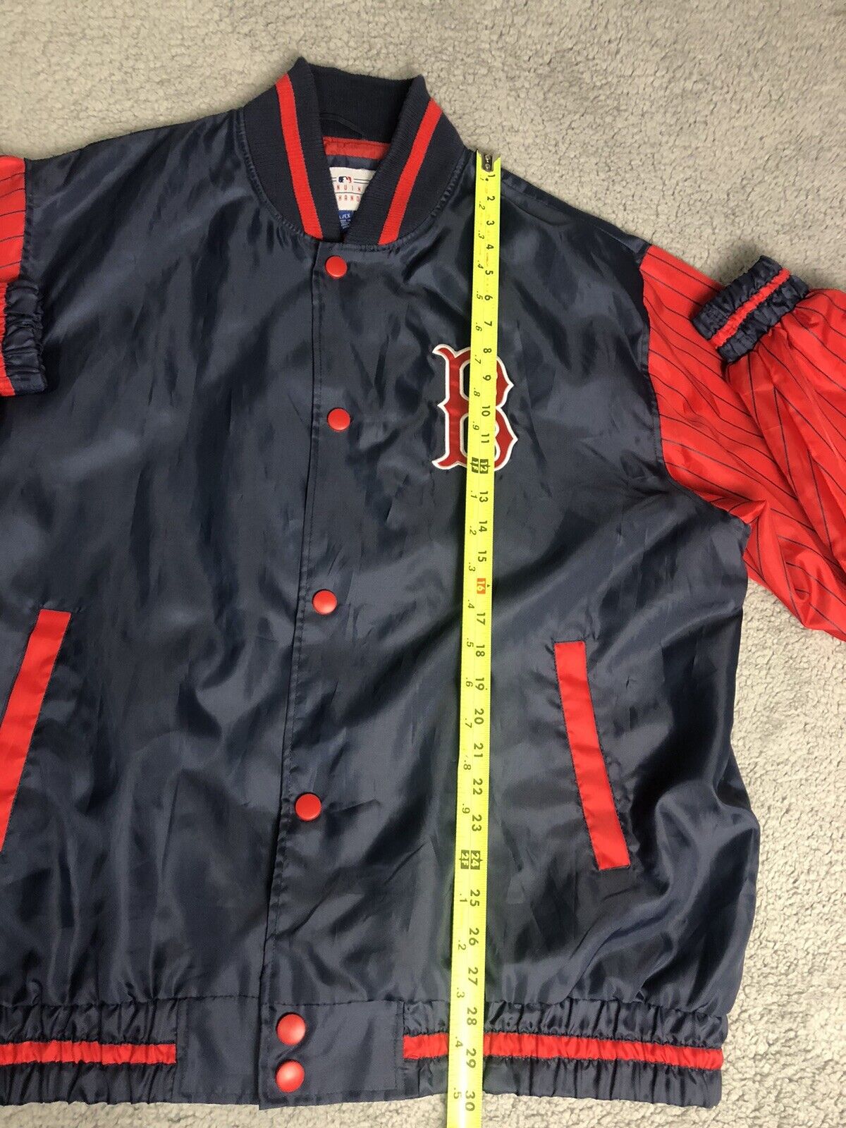 Vintage Genuine Merchandise Boston Redsox Jacket … - image 13