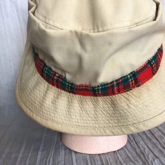 Vintage tan L L BEAN mens or womans fishing hat b… - image 4