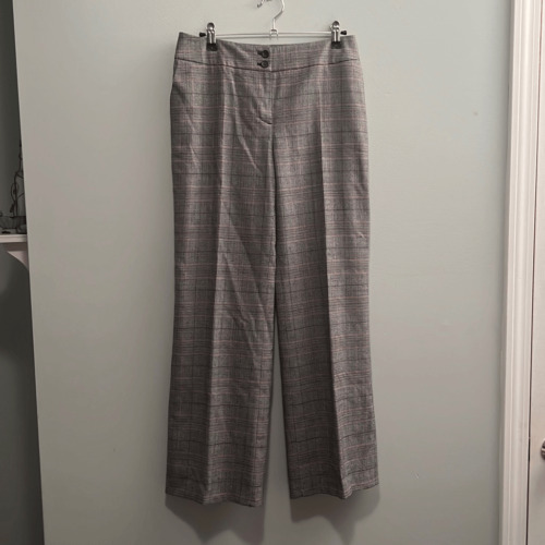 Talbots Women's Gray Black Glen Check Wool Blend … - image 1