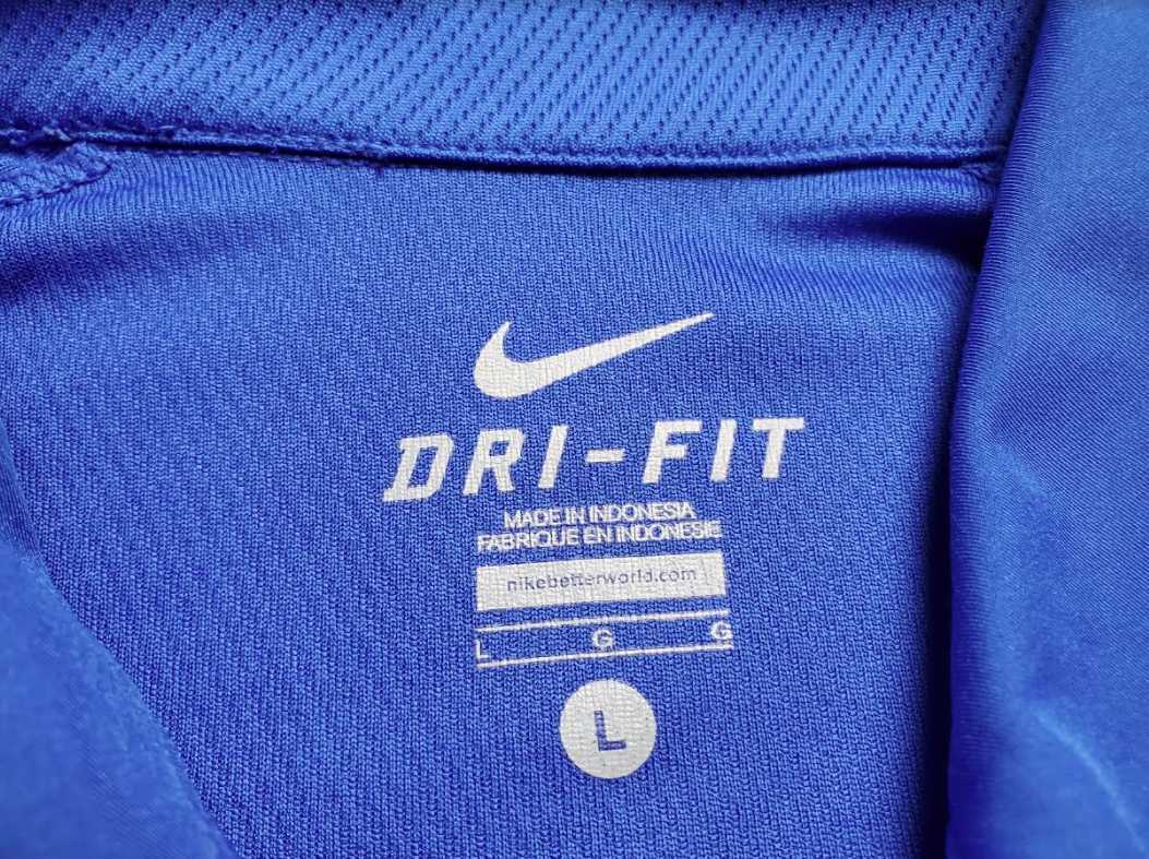 Men's L blue Nike Florida Gators dri-fit golf pol… - image 3