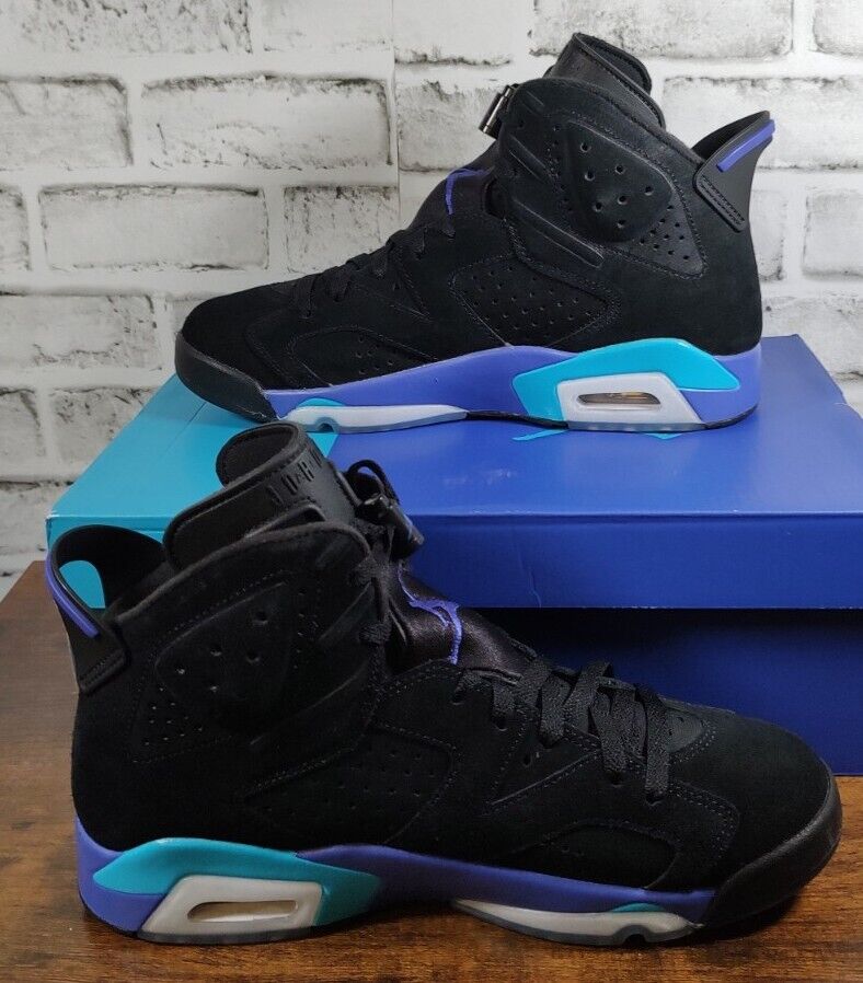 Nike Air Jordan 6 Retro Black Concord Aqua CT8529… - image 2