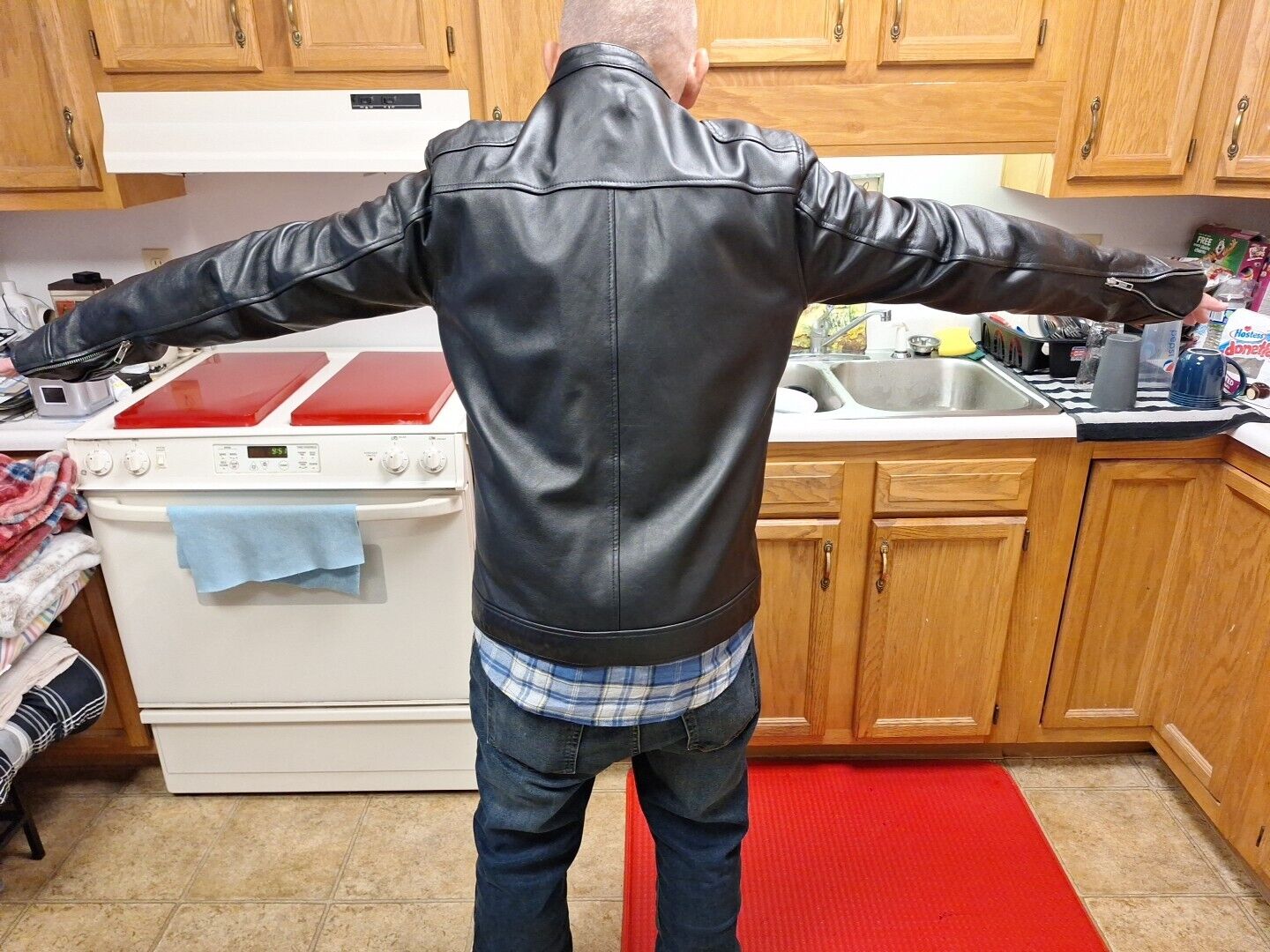 real leather jacket men - image 10