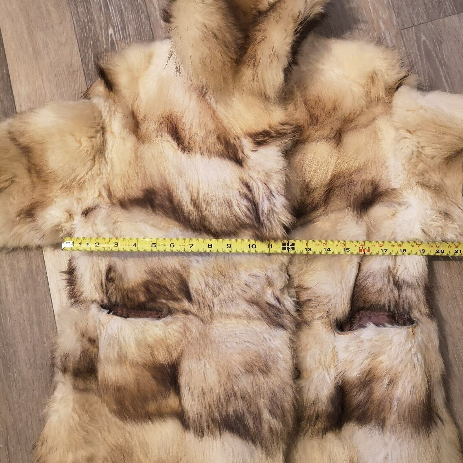 Vintage '70s Ladies 3/4 Fox Fur Coat Petite Custo… - image 21