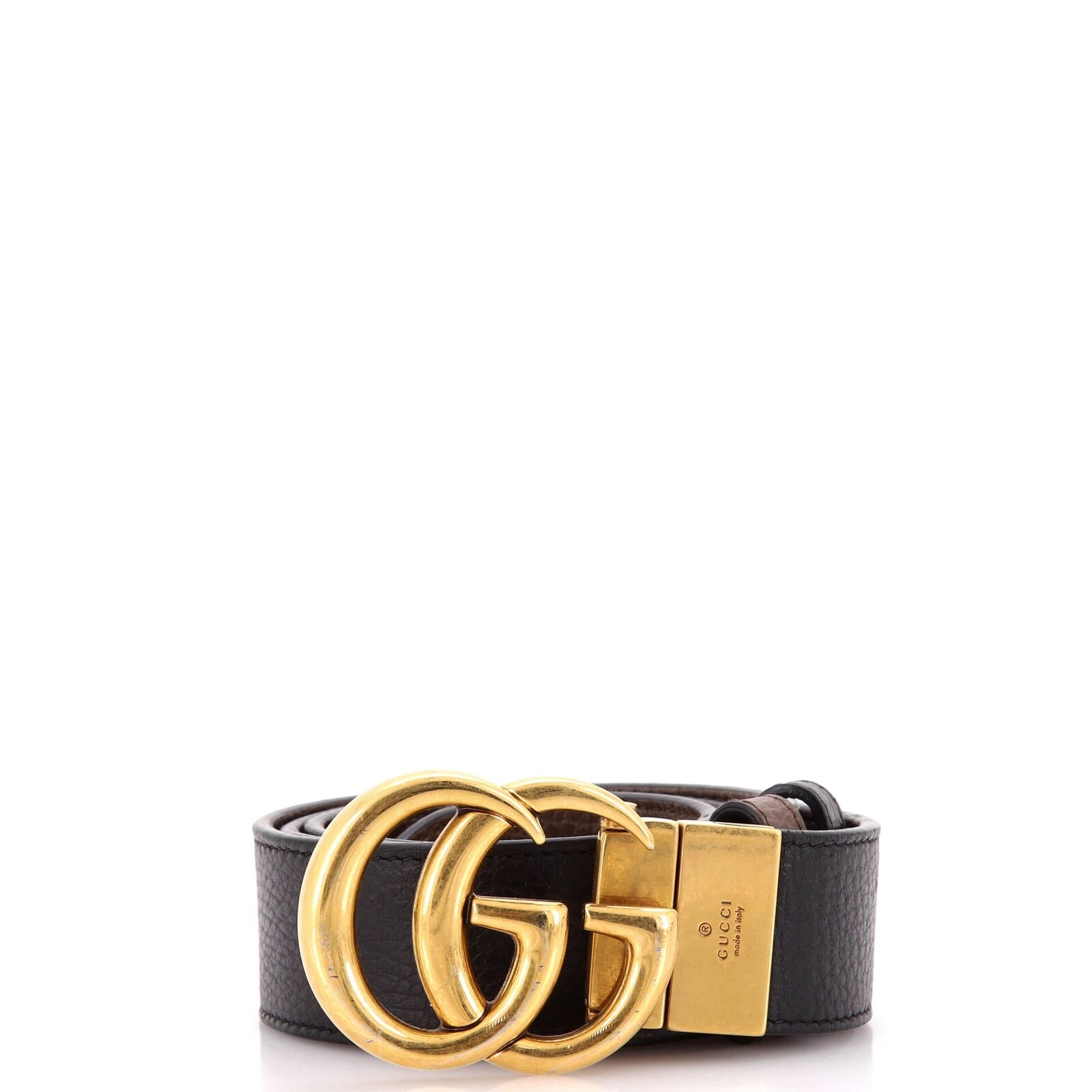 Gucci GG Marmont Reversible Belt Leather Wide - image 1