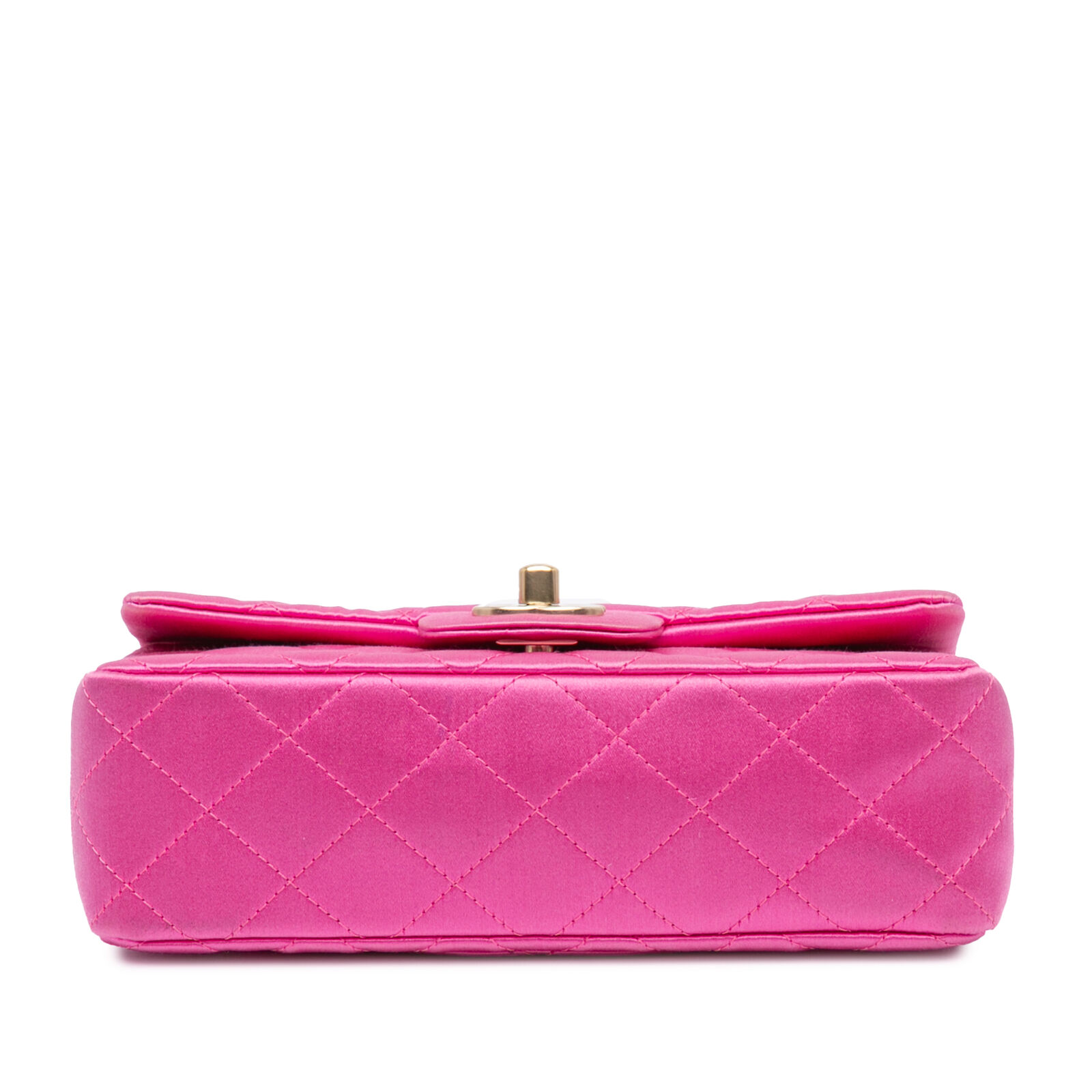 Authenticated Chanel Mini Rectangular Classic Sat… - image 3