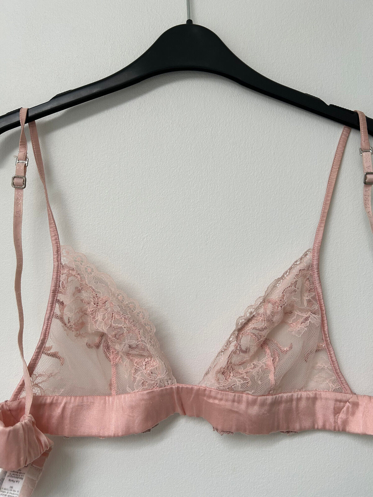 LA PERLA Pink Secret Story Lace Tulle & Silk Sati… - image 12