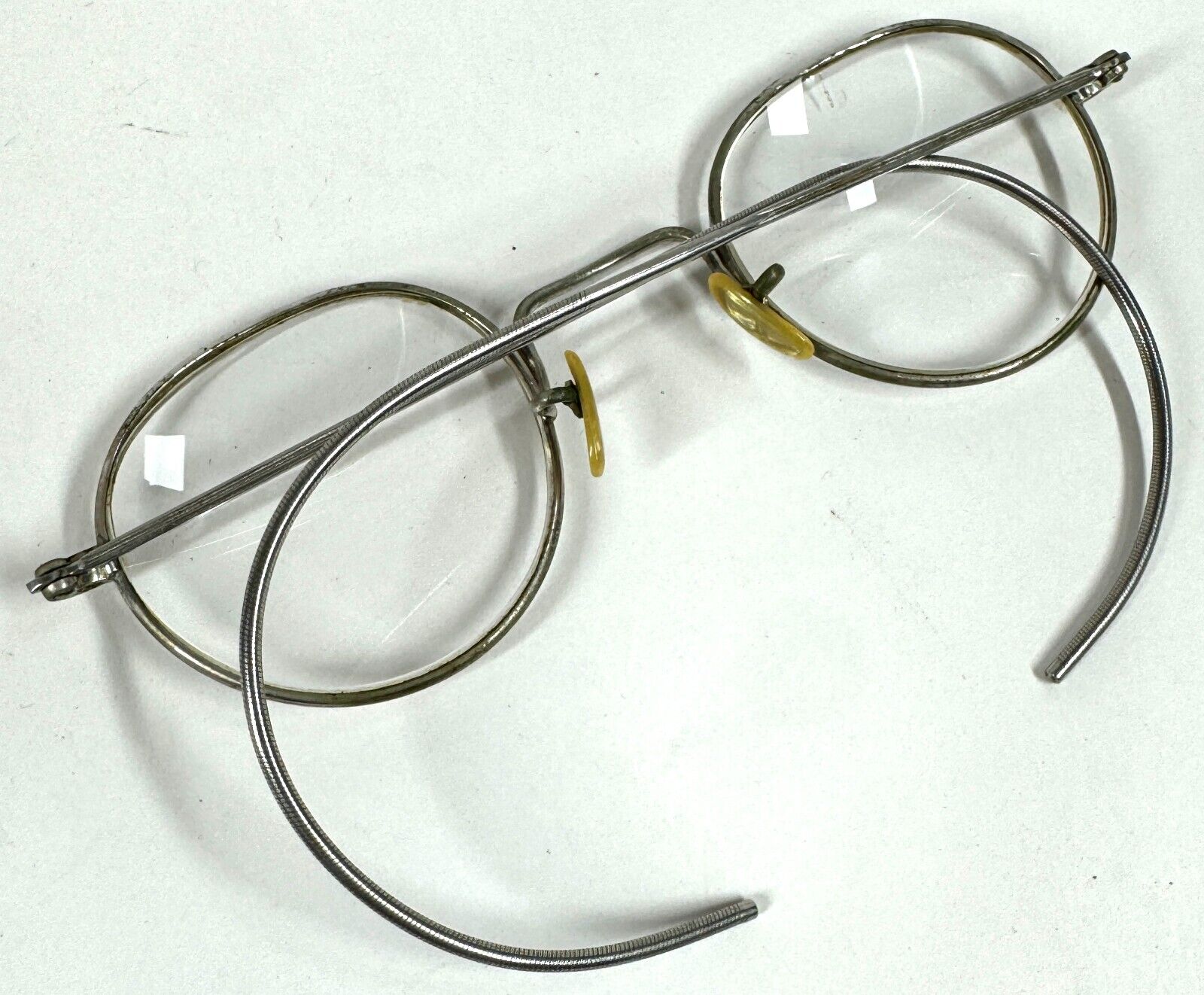 Antique COC Villadium Round Wire Rim Round Lens 1… - image 3