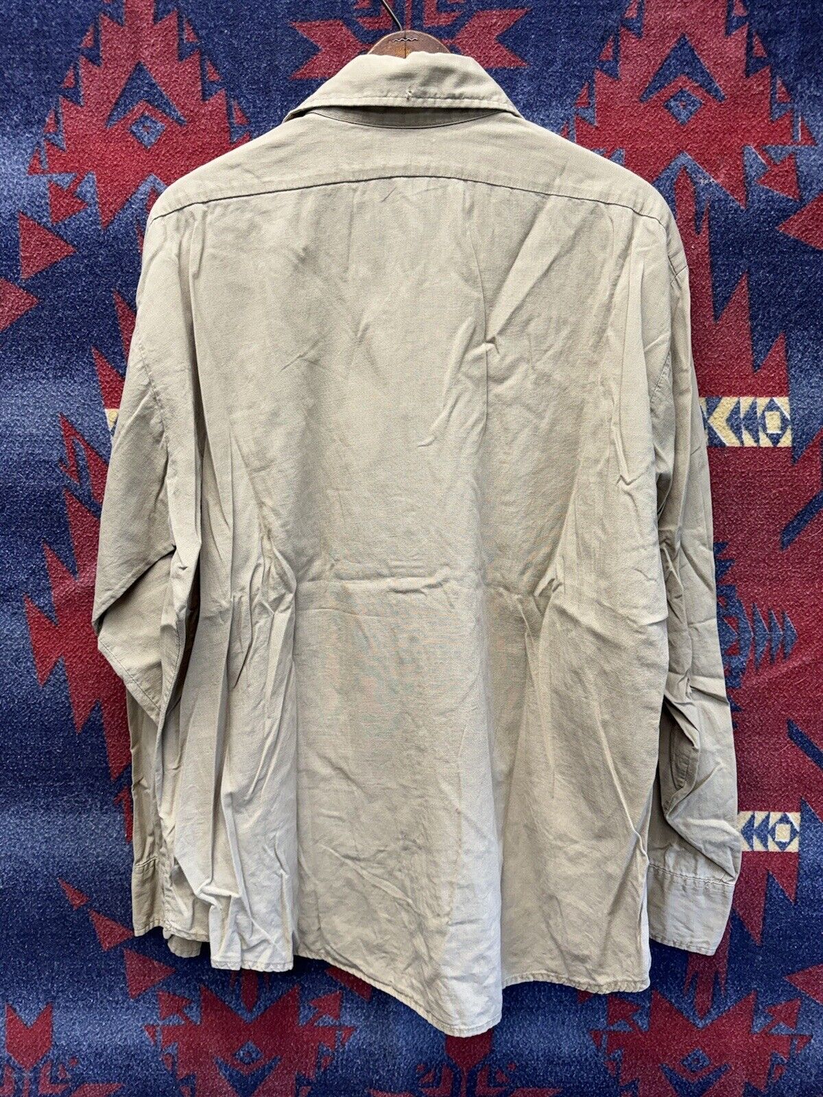 Vintage Levi's Button Up Work Shirt XL 70s 80s - image 2