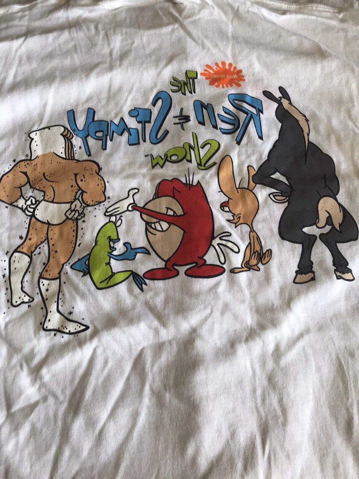 THE REN & STIMPY SHOW vintage t shirt Nickelodeon… - image 5