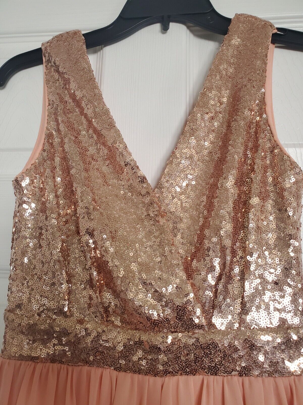 Rose Gold Dress Size S - image 5