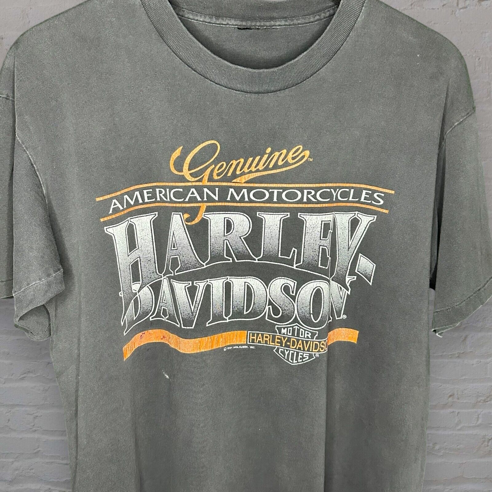 VTG 1991 Harley Davidson Genuine American Motorcy… - image 3