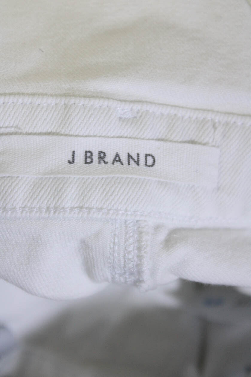 J BRAND Womens White Jules Overalls White Size 2 … - image 4