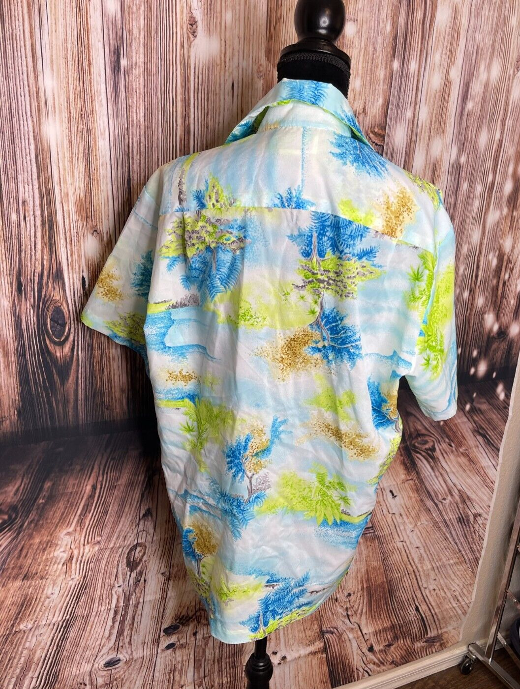 Vintage 60s/70s Penneys hawaii Hawaiian shirt  po… - image 2