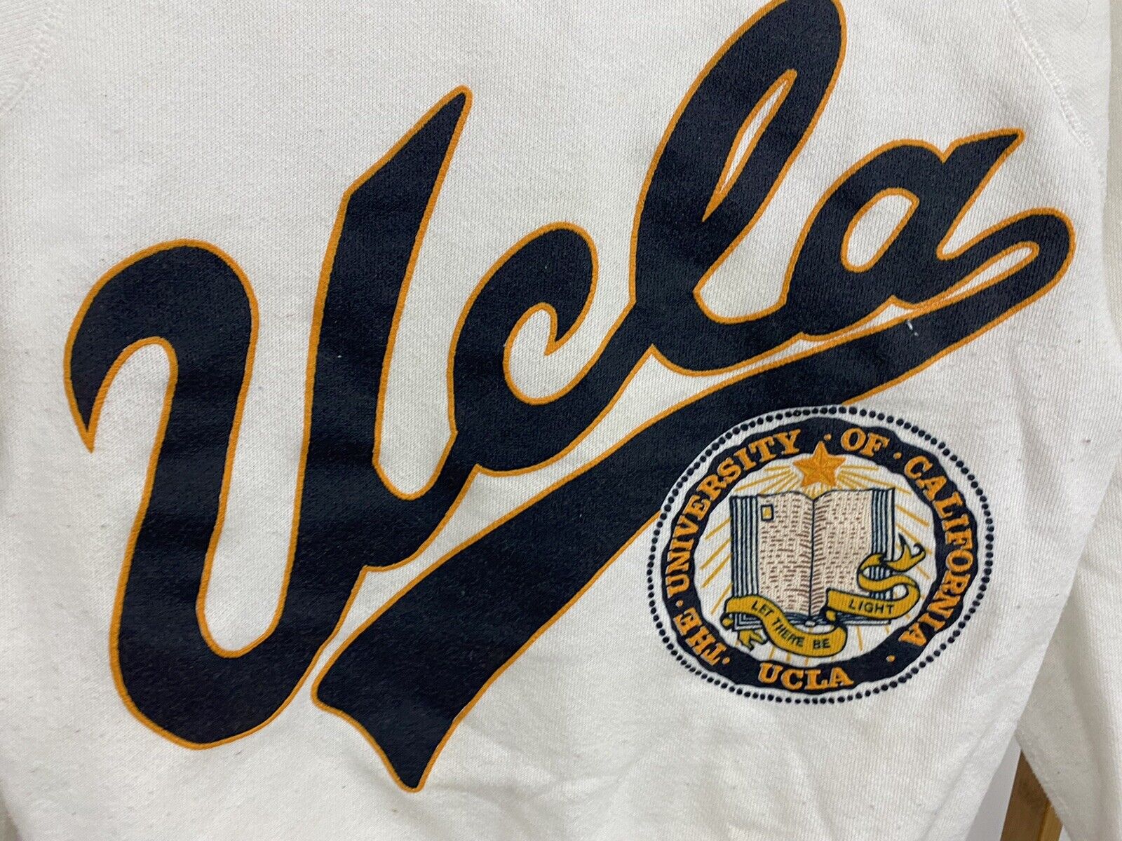 VTG 80s University Of California UCLA Crest Ragla… - image 2