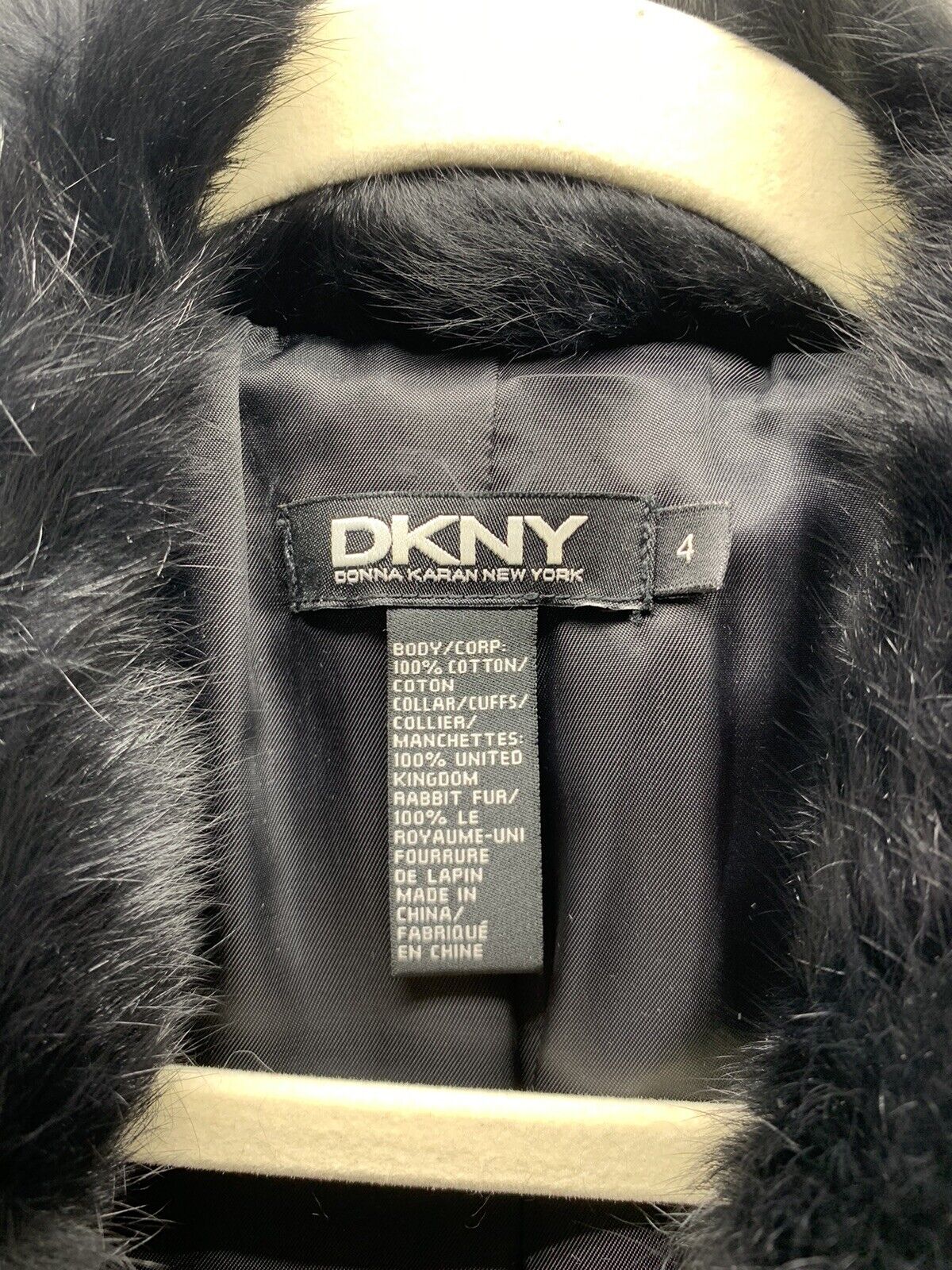 DKNY Donna Karan New York Women’s Long Fur Trench… - image 4