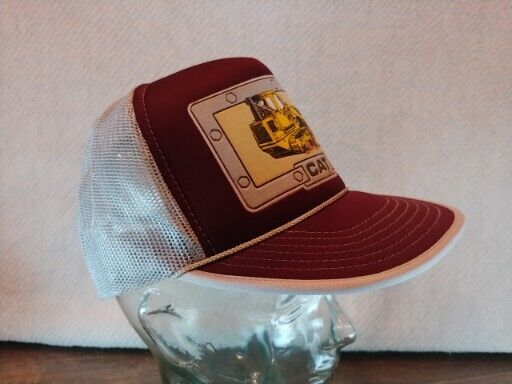 CATERPILLAR CAT Tonkin Snap Back Hat Burgundy Mar… - image 2