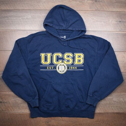 UCSB College Pullover Hoodie - XL Blue University California Sweater ...